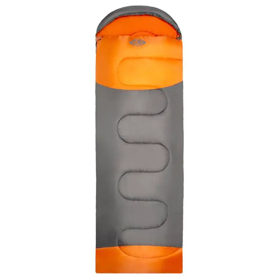 ⁨NILS CAMP Sleeping Bag NC2008 Orange-grey⁩ at Wasserman.eu