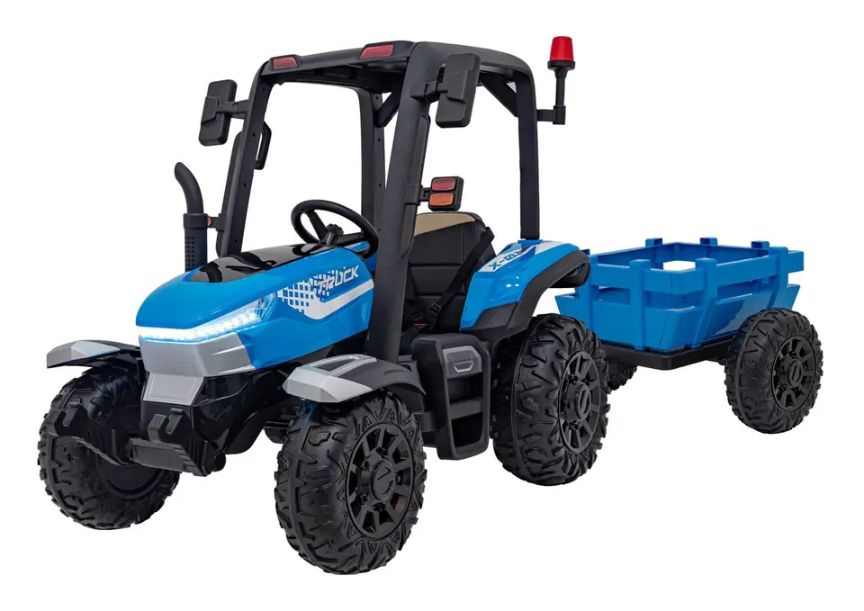 Traktor BLAST Z Przyczepką Niebieski w sklepie Wasserman.eu