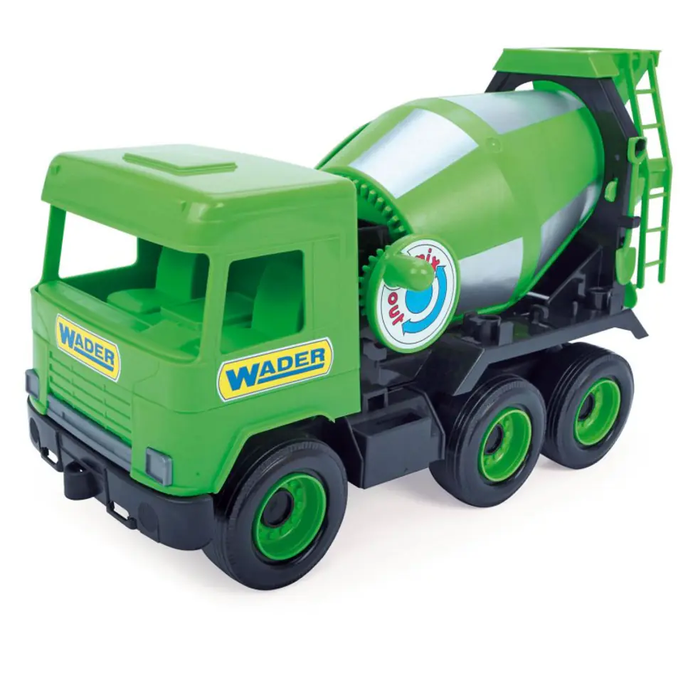 ⁨Middle Truck Concrete mixer in box⁩ at Wasserman.eu