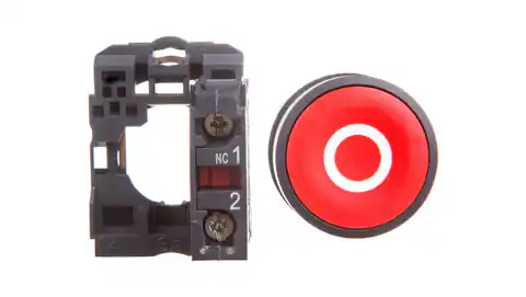 ⁨Przycisk sterowniczy 22mm czerwony 1R z samopowrotem XB5AA4322⁩ w sklepie Wasserman.eu