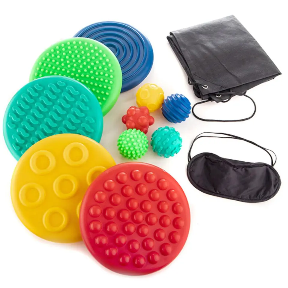 ⁨SENSORY MEMORY SENSORYCZNE DYSKI GRA PAMIĘCIOWO DOTYKOWA TULLO⁩ w sklepie Wasserman.eu