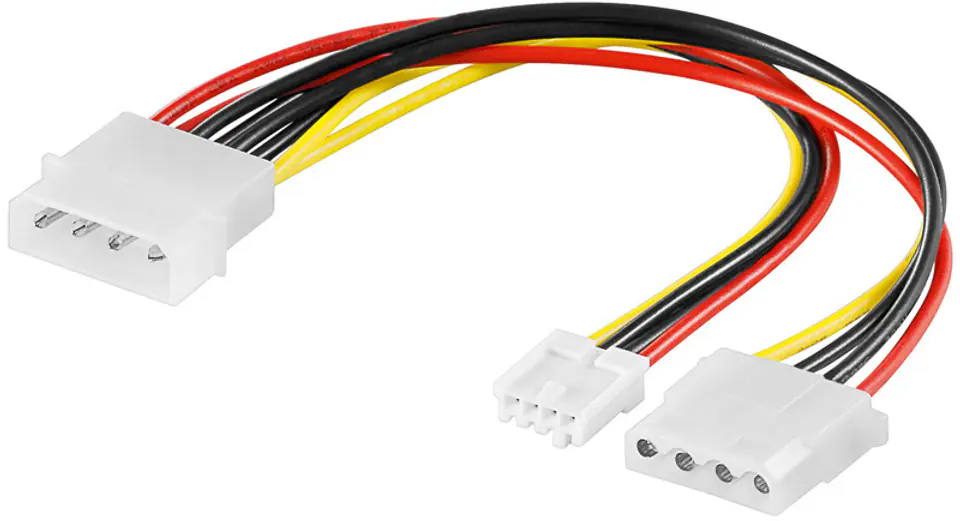 ⁨Kabel AKYGA Kabel zasilający Molex do mini-Molex + Molex AK-CA-14⁩ w sklepie Wasserman.eu