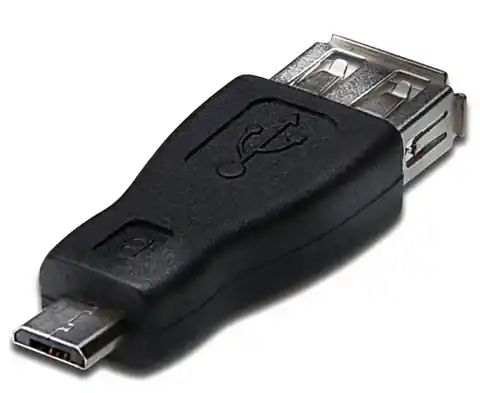 ⁨Adapter AKYGA USB 2.0 Typ A - Micro USB Typ B AK-AD-08 USB 2.0 Typ A - micro USB Typ B⁩ w sklepie Wasserman.eu