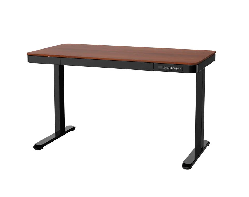 ⁨Tuckano Electric height adjustable desk ET119W-C Black/Walnut⁩ at Wasserman.eu