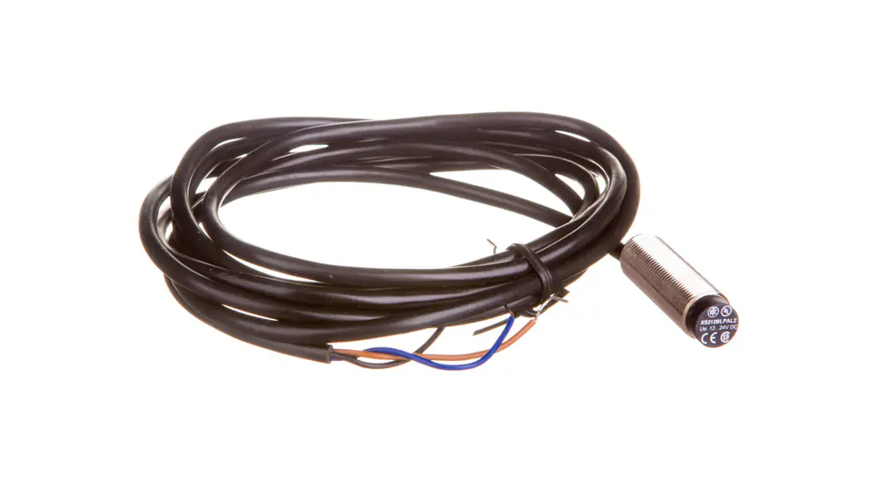 Czujnik indukcyjny M12 4mm 12-24V DC PNP 1Z 3-przewodowy (2m) XS212BLPAL2 w sklepie Wasserman.eu