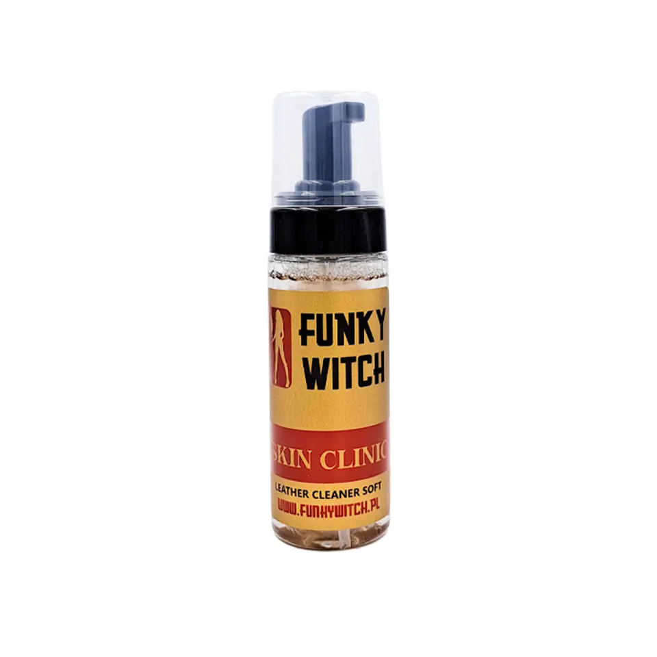 ⁨FUNKY WITCH Skin Clinic Leather Cleaner Soft 150ml - środek do czyszczenia skór⁩ w sklepie Wasserman.eu