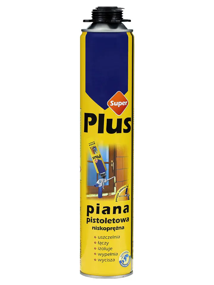 ⁨PIANKA PISTOLETOWA SUPER PLUS 750ML WIELOSEZONOWA⁩ w sklepie Wasserman.eu