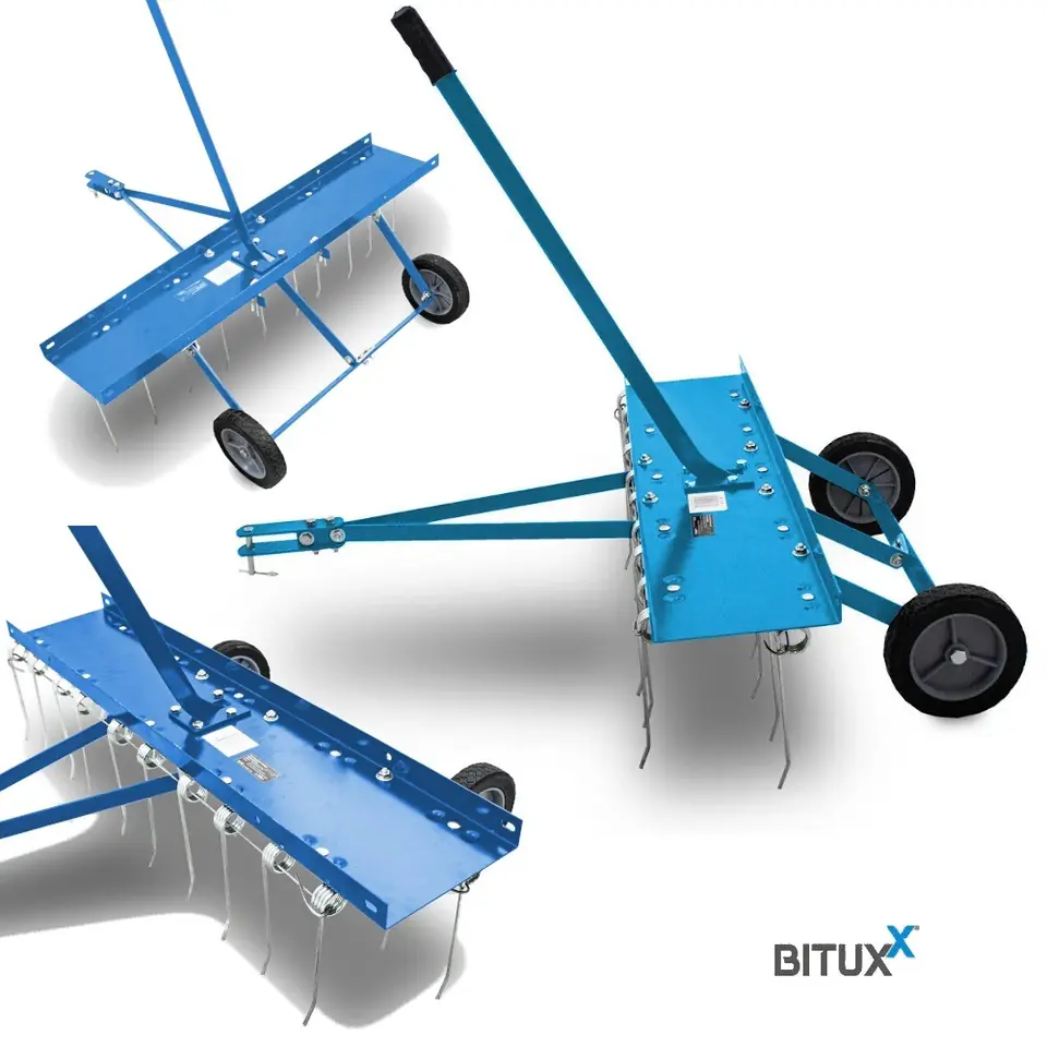 Lawn/grass scarifier Tractor aerator - Spikes 102cm at Wasserman.eu
