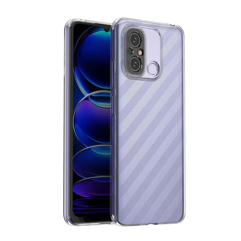 Ultra cienkie etui pokrowiec 0.5mm do Xiaomi Xiaomi Redmi 11A / Poco C55 / Redmi 12C Ultra Clear przezroczyste w sklepie Wasserman.eu