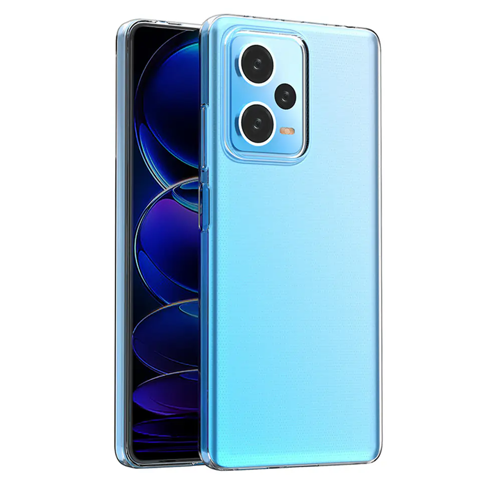 Ultra cienkie etui pokrowiec 0.5mm do Xiaomi Xiaomi Redmi Note 12 Pro+ Ultra Clear przezroczyste w sklepie Wasserman.eu