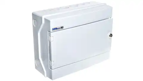 ⁨Hermetic modular switchgear (500V AC, 1000V DC) 1x12 surface-mounted IP65 RH-12/ZB (with lock) 36.14⁩ at Wasserman.eu