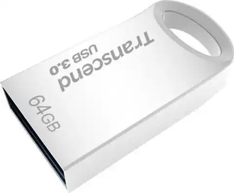 ⁨Pendrive (Pamięć USB) TRANSCEND (64 GB \USB 3.0 \Srebrny )⁩ w sklepie Wasserman.eu