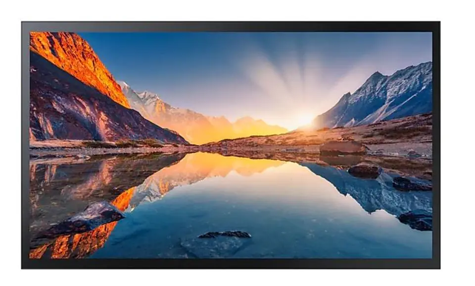 ⁨Monitor SAMSUNG LH43QMBTBGCXEN (43" /VA /60Hz /3840 x 2160 /Czarny )⁩ w sklepie Wasserman.eu