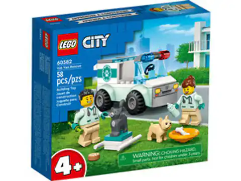 ⁨LEGO 60382 City - Karetka weterynaryjna⁩ w sklepie Wasserman.eu