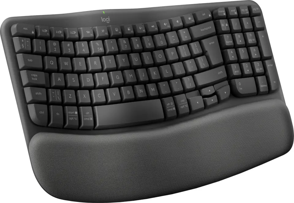 ⁨Klawiatura Nanoodbiornik LOGITECH Wave Keys⁩ w sklepie Wasserman.eu