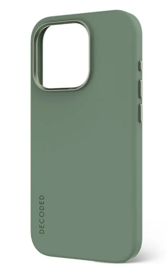 ⁨Decoded - silikonowa obudowa ochronna do iPhone 15 Pro kompatybilna z MagSafe (sage leaf green)⁩ w sklepie Wasserman.eu