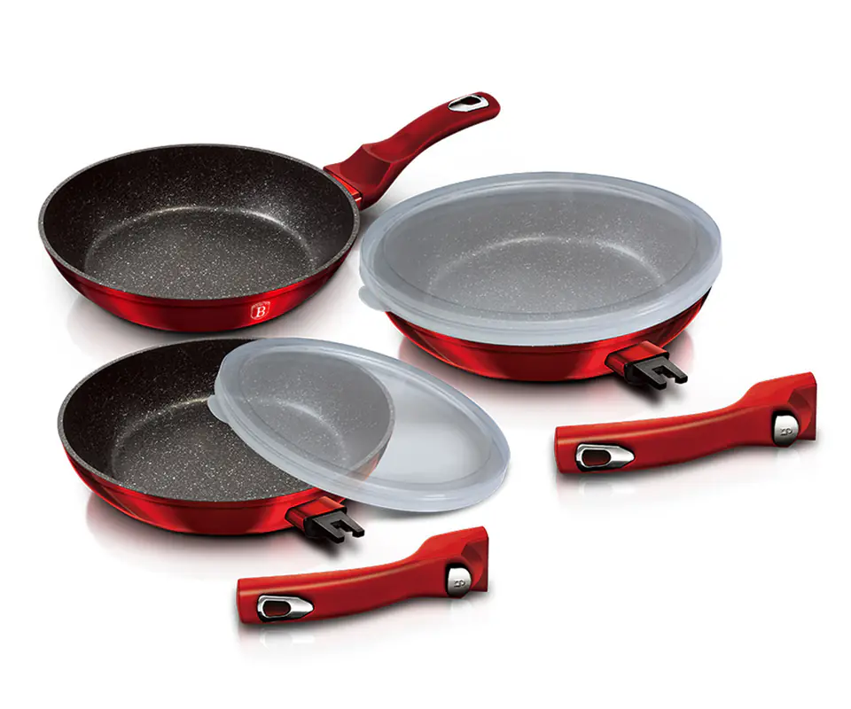 SET OF 3 GRANITE PANS BERLINGERHAUS BH-7053 at Wasserman.eu