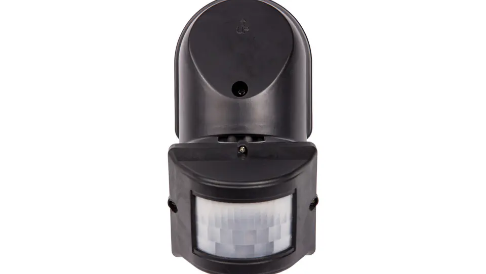 ⁨Motion sensor 1200W 180st. black 230V AC DR-05B⁩ at Wasserman.eu