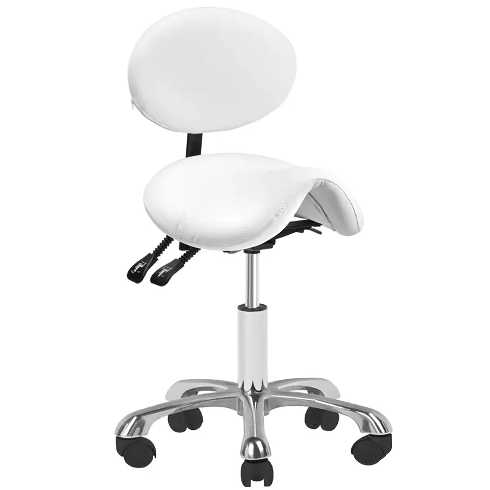 ⁨Cosmetic stool 1025 white Giovanni⁩ at Wasserman.eu