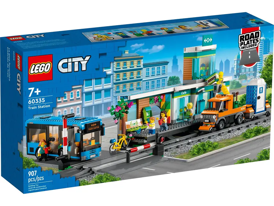 ⁨LEGO City 60335 Dworzec kolejowy⁩ w sklepie Wasserman.eu