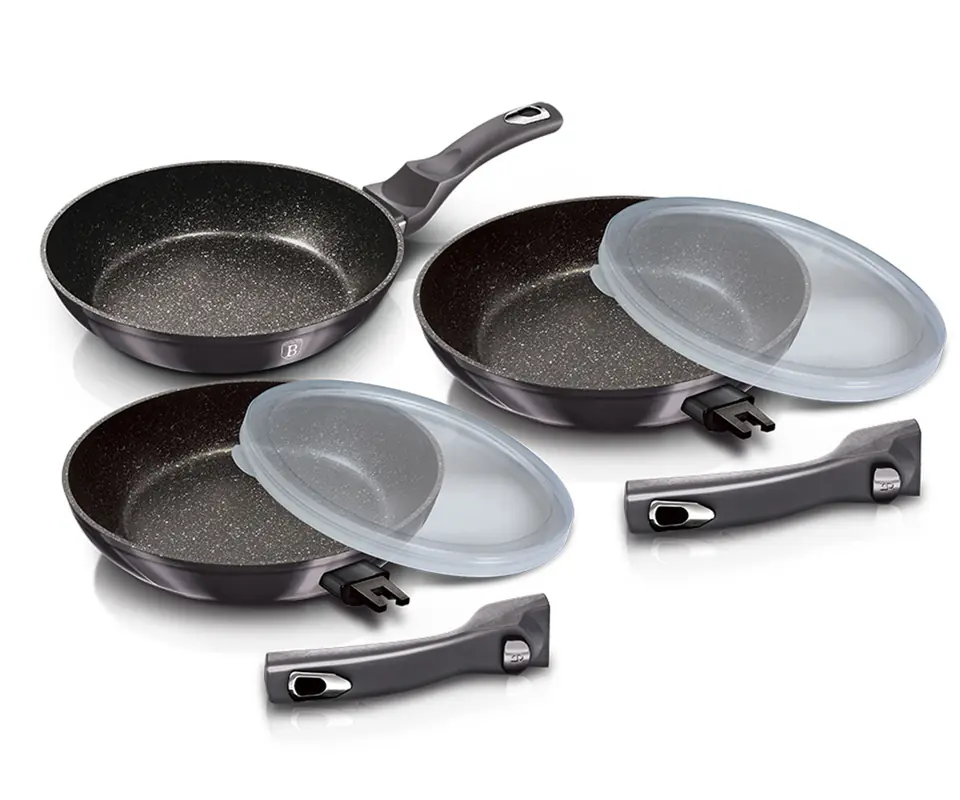 SET OF 3 GRANITE PANS BERLINGERHAUS BH-7055 at Wasserman.eu