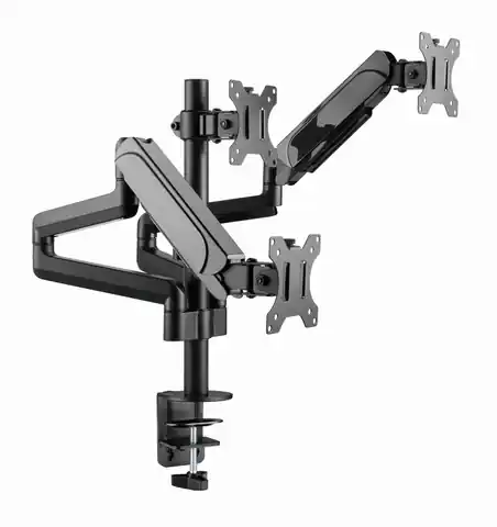 ⁨Gembird MA-DA3-01 Desk mounted adjustable mounting arm for 3 monitors (full-motion), 17”-27”, up to 7 kg⁩ at Wasserman.eu
