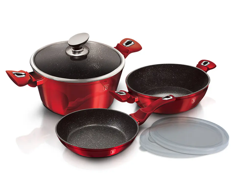 ⁨SET OF POTS AND PANS BERLINGERHAUS BH-7046⁩ at Wasserman.eu