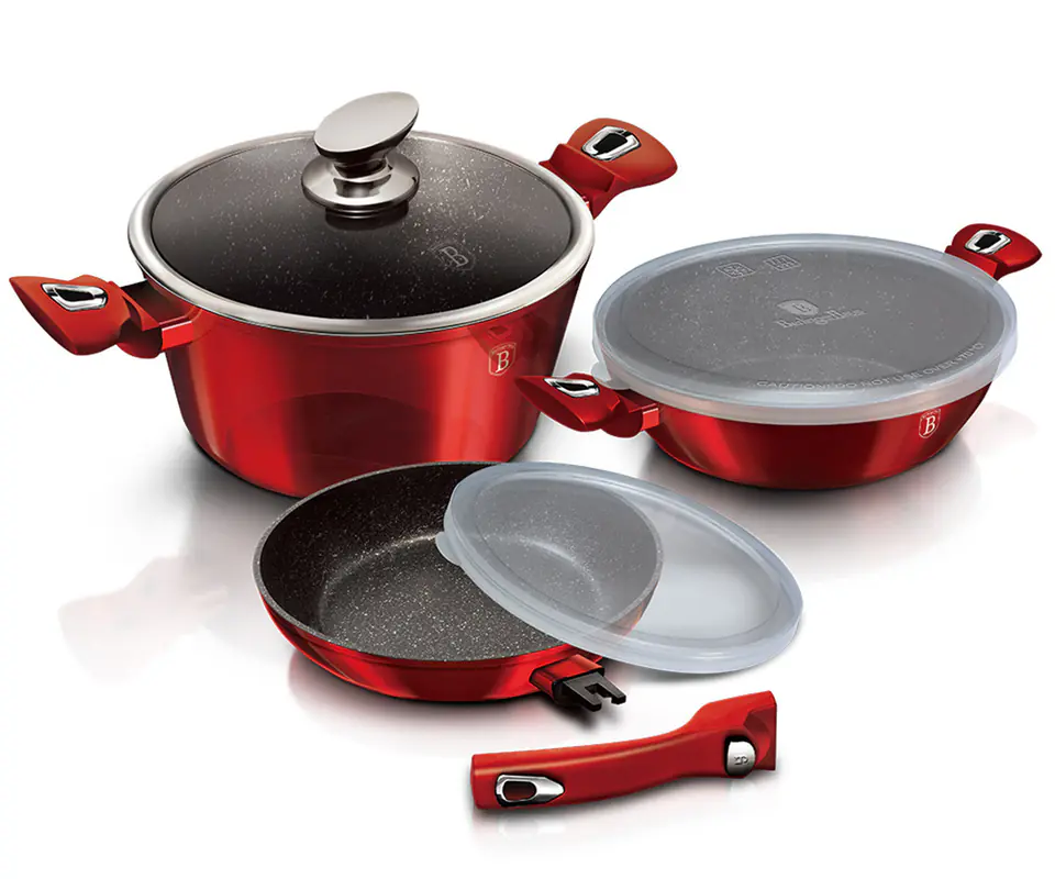 SET OF POTS AND PANS BERLINGERHAUS BH-7050 at Wasserman.eu