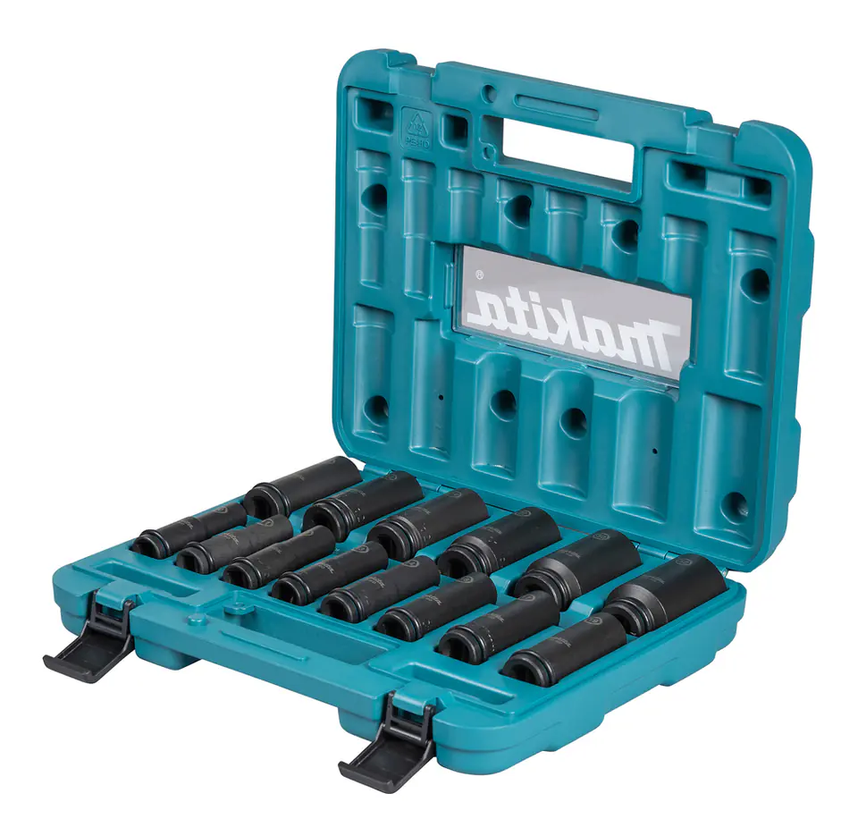 ⁨1/2" set of impact twist heads MAKITA E-16586, 14 pcs.⁩ at Wasserman.eu