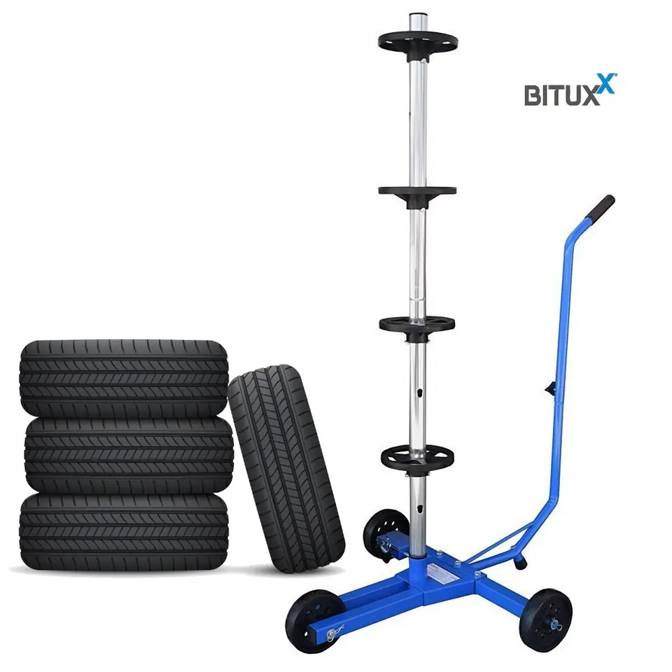 ⁨Tire/Rim stand Winter workshop organizer for passenger car wheels⁩ at Wasserman.eu