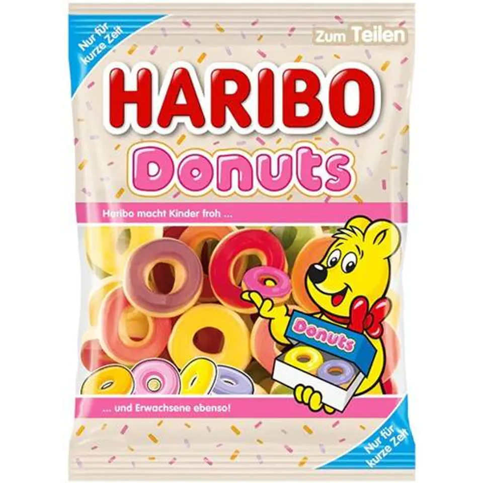 ⁨Haribo Donuts Żelki 175 g⁩ w sklepie Wasserman.eu