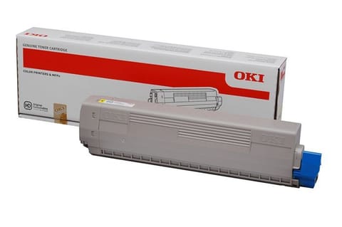 ⁨Toner do C532/MC573 YELLOW 6K 46490605⁩ w sklepie Wasserman.eu