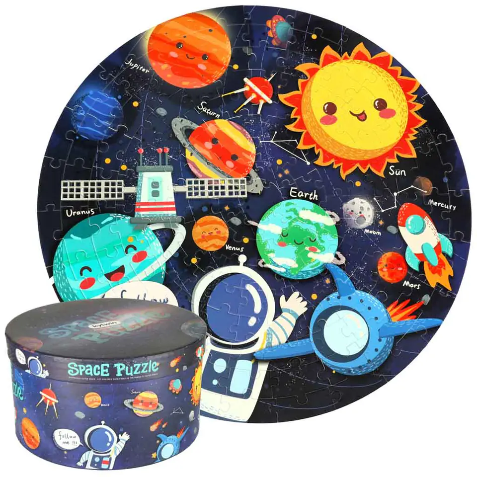 ⁨Educational Puzzle Solar System Planet⁩ at Wasserman.eu