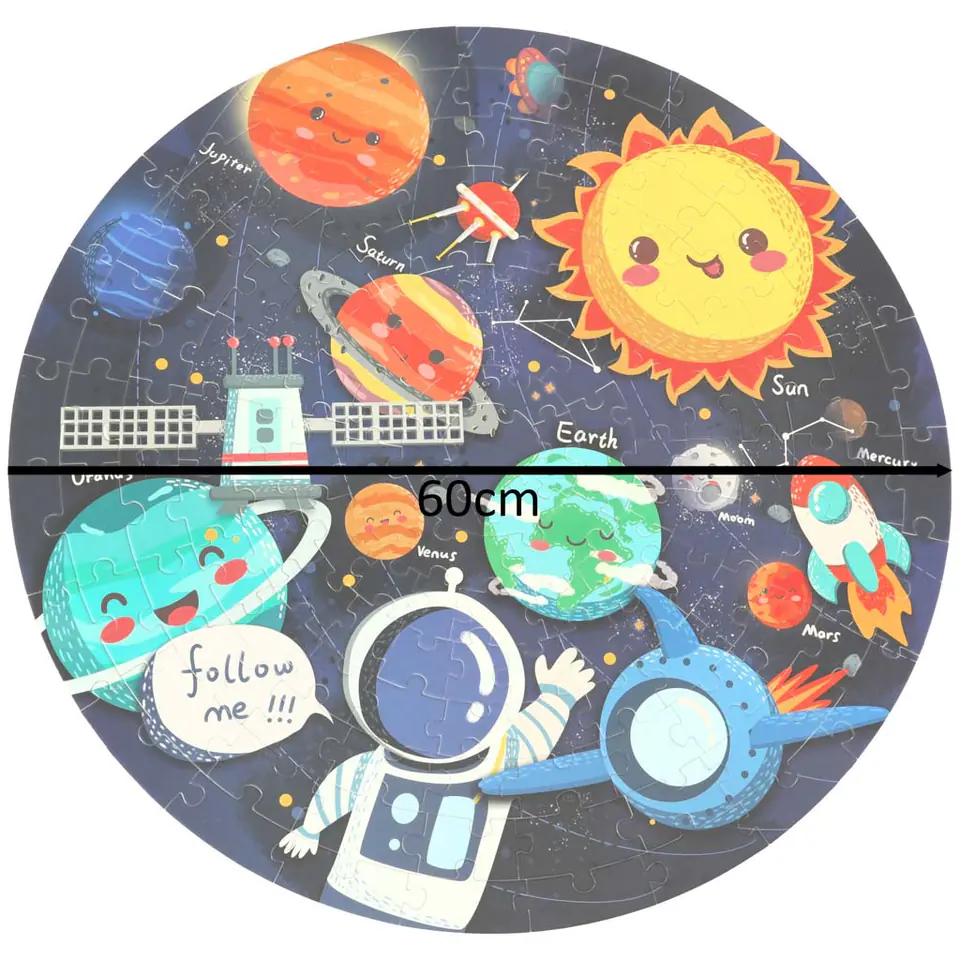 ⁨Educational Puzzle Solar System Planet⁩ at Wasserman.eu