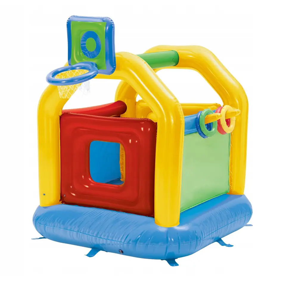 ⁨EXTRALINK BASKETBALL BOUNCY CASTLE 160X160X180CM⁩ at Wasserman.eu