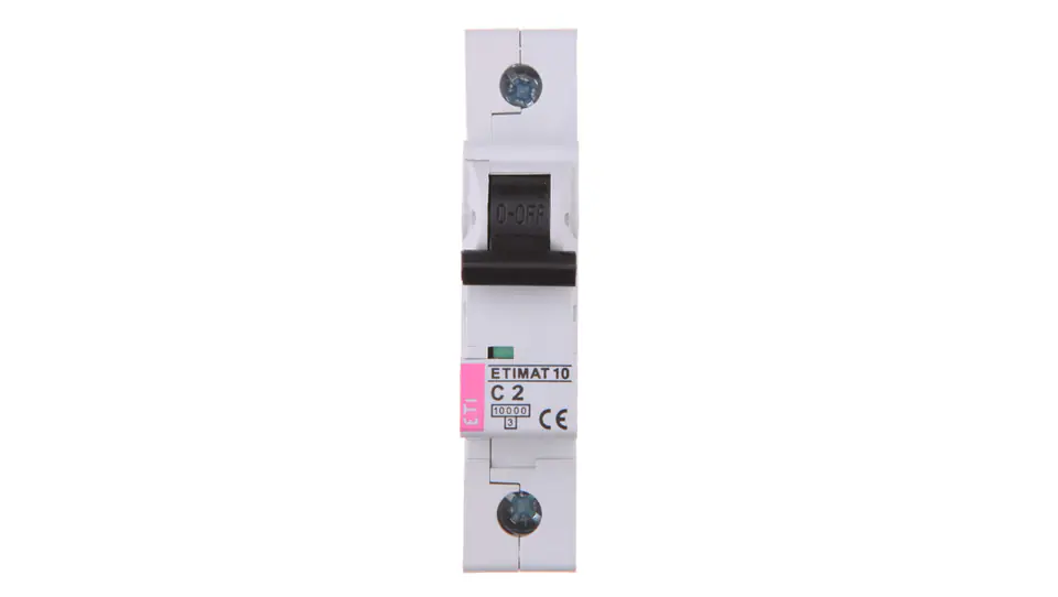 ⁨Circuit Breaker 1P C 2A 10kA AC ETIMAT10 002131708⁩ at Wasserman.eu