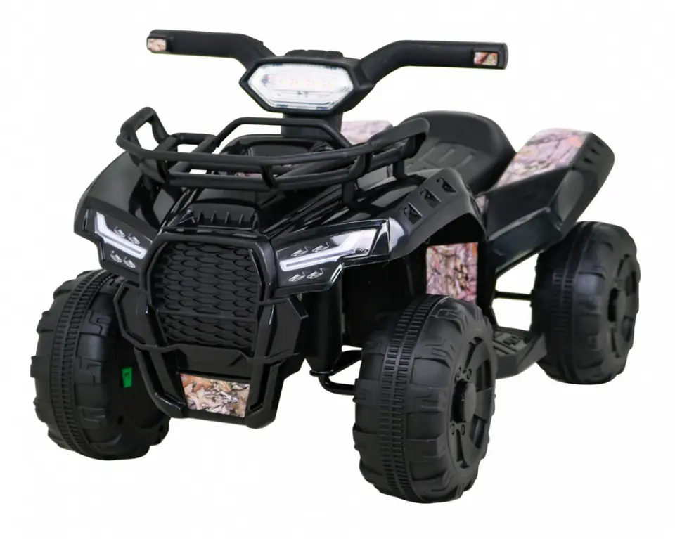 Quad Storm na akumulator dla dzieci Czarny + Silnik 25W + MP3 USB + LED w sklepie Wasserman.eu