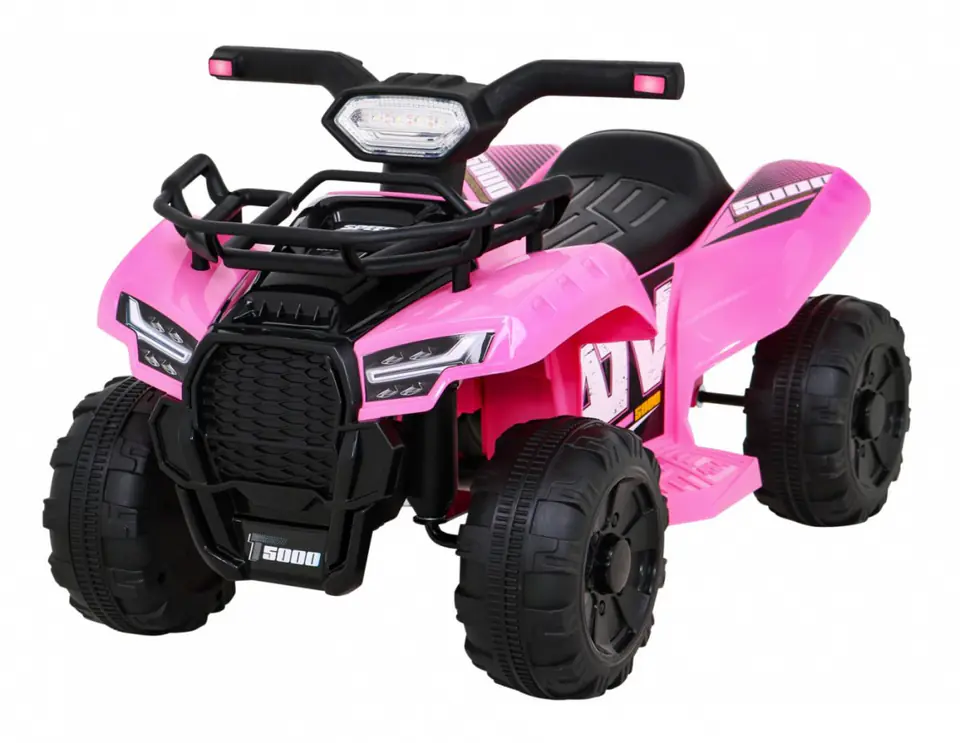 Quad Storm na akumulator dla dzieci Różowy + Silnik 25W + MP3 USB + LED w sklepie Wasserman.eu