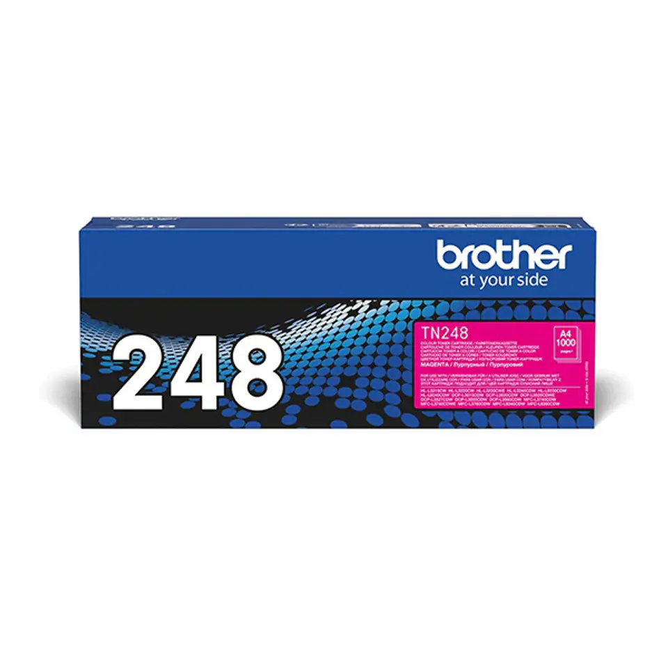 ⁨Brother oryginalny toner TN248M, magenta, 1000s⁩ w sklepie Wasserman.eu