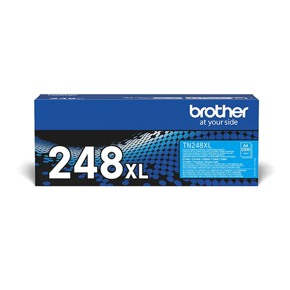 ⁨Brother oryginalny toner TN248XLC, cyan, 2300s⁩ w sklepie Wasserman.eu