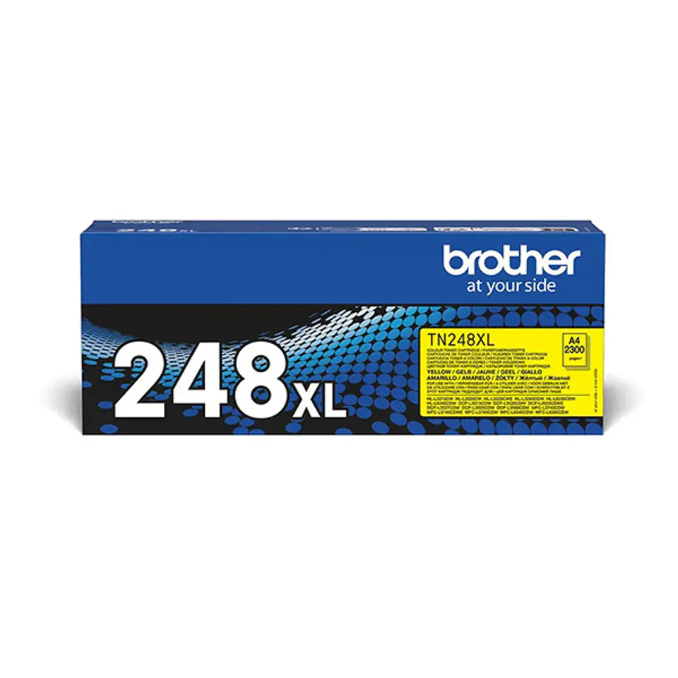 ⁨Brother oryginalny toner TN248XLY, yellow, 2300s⁩ w sklepie Wasserman.eu