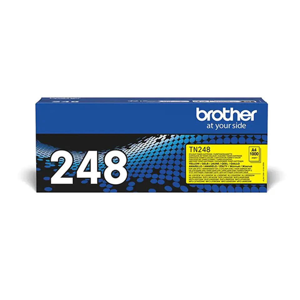 ⁨Brother oryginalny toner TN248Y, yellow, 1000s⁩ w sklepie Wasserman.eu