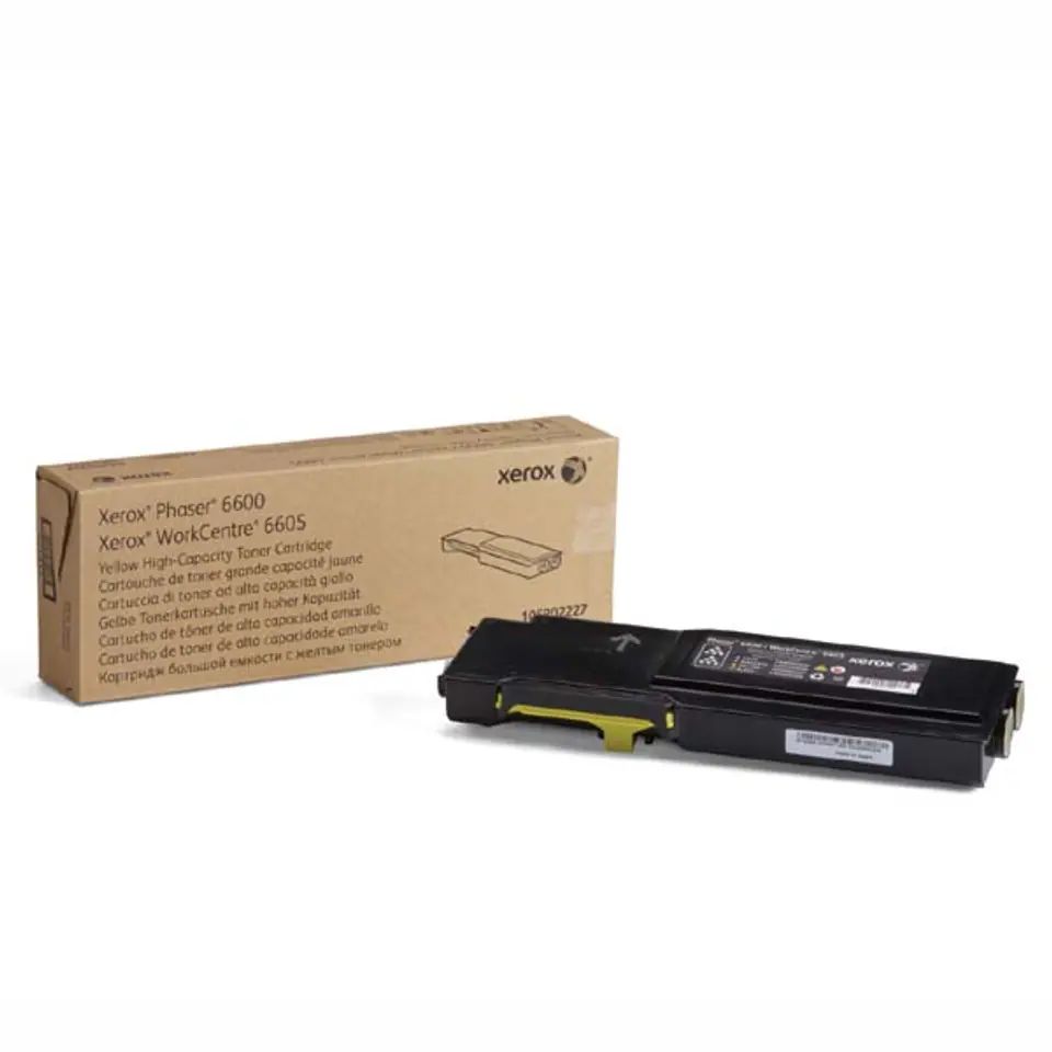 ⁨Xerox oryginalny toner 106R02235, yellow, 6000s⁩ w sklepie Wasserman.eu