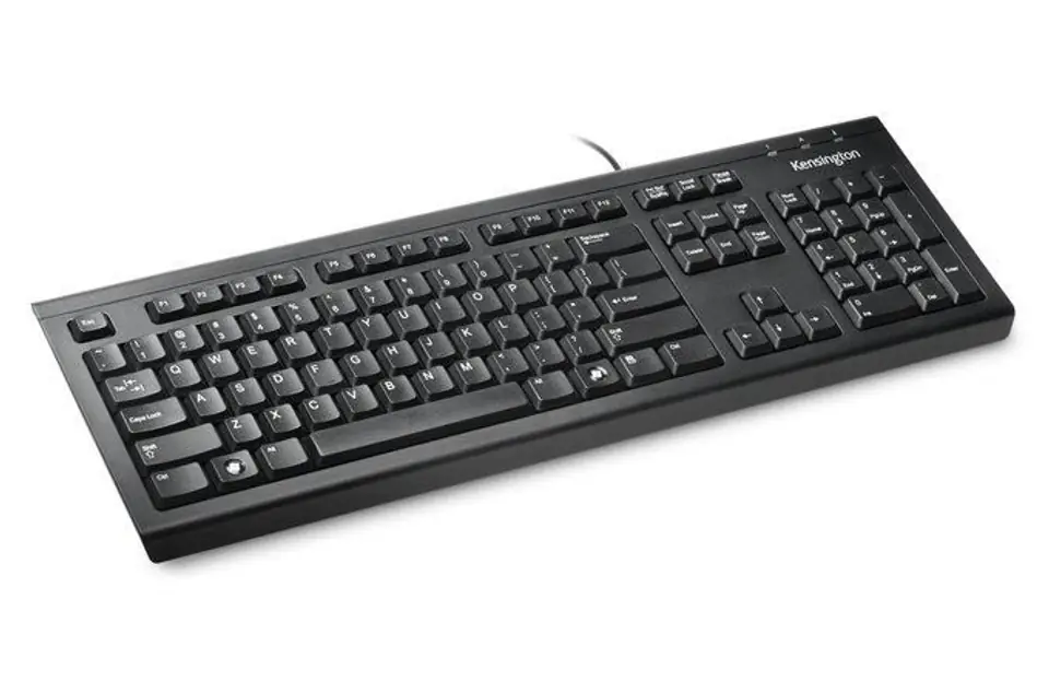 ⁨Kensington ValuKeyboard Black German⁩ w sklepie Wasserman.eu