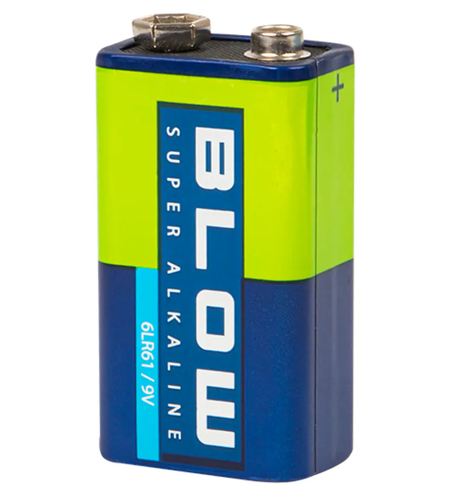 ⁨Bateria 9V 6LR61 Blow Super Alkaine⁩ w sklepie Wasserman.eu
