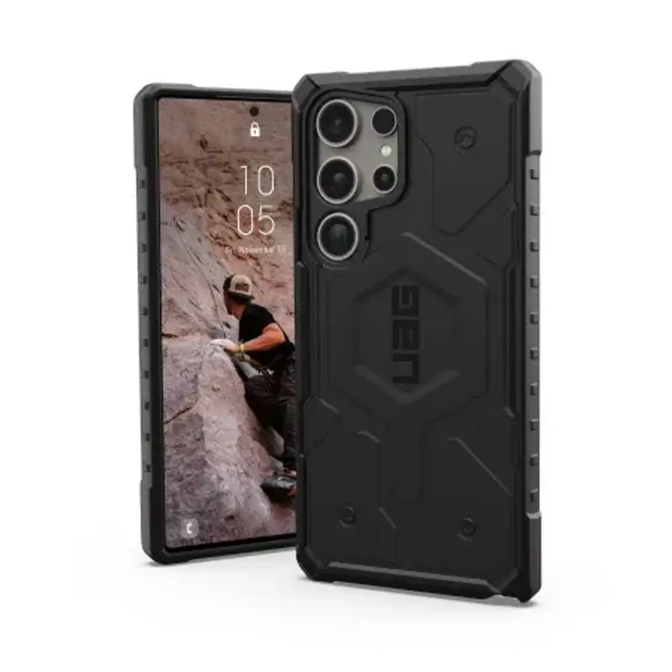 ⁨Etui UAG Pathfinder Magnet - obudowa ochronna do Samsung Galaxy S24 Ultra 5G z wbudowanym modułem magnetycznym (black)⁩ w sklepie Wasserman.eu