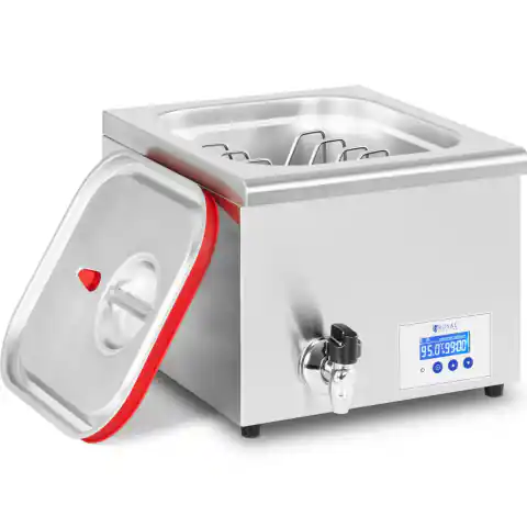 ⁨Cyrkulator Sous Vide urządzenie do gotowania w niskiej temperaturze 30-95 C 16 l 500 W⁩ w sklepie Wasserman.eu