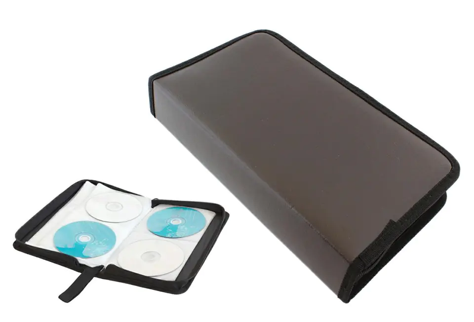 AG428A Disc Case 80 CDs/DVD Brown at Wasserman.eu