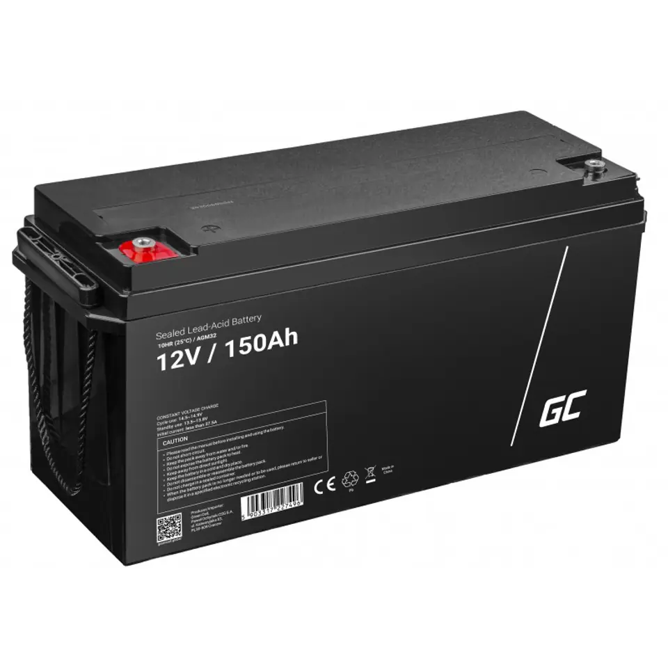 ⁨Battery AGM VRLA 12V 150Ah⁩ at Wasserman.eu