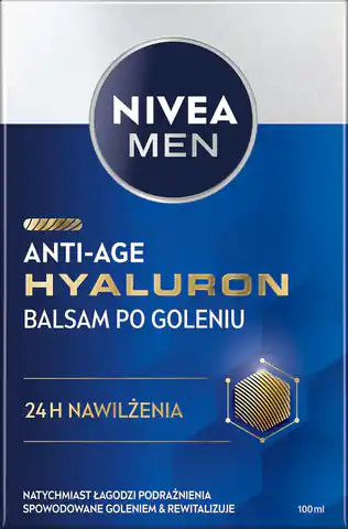 ⁨NIVEA Men Hyaluron Balsam po goleniu 100 ml⁩ w sklepie Wasserman.eu